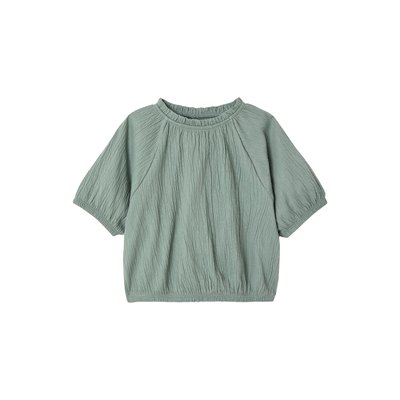 Tee-shirt blouse forme crop VERTBAUDET