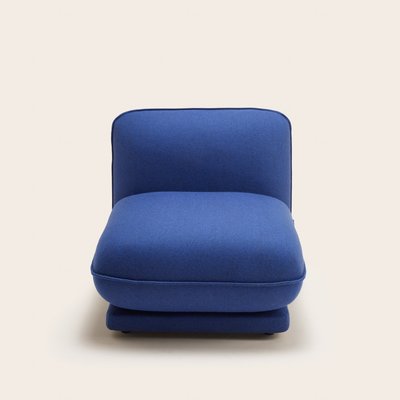 Fauteuil en Tapissé du tissu Nério en 100% laine chinée  NICCOLO MADURA