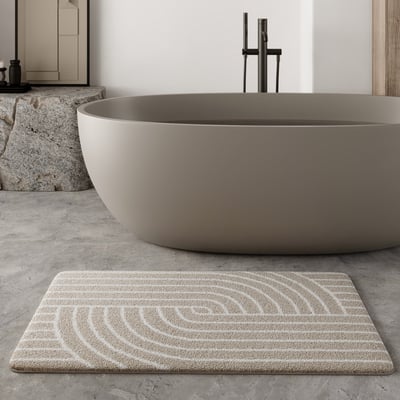 Tapis de bain antidérapant design ,  Hilda WECON HOME