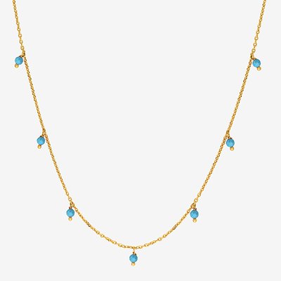 Collier doré court - MILADY CAROLINE NAJMAN
