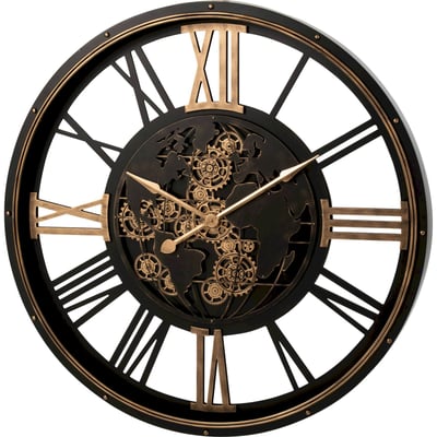 Horloge murale en métal RECOLLECTION