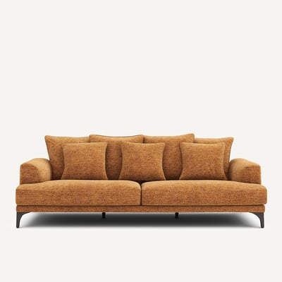 Divano in cotone intrecciato, Armento AM.PM