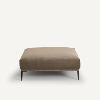 Repose-pied XL velours, Oscar design E.Gallina AM.PM
