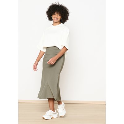 Jupe longue en tissu sweat LOLALIZA