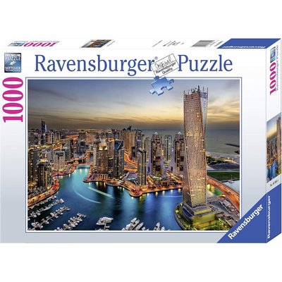 Puzzle - Dubaï Marina de nuit RAVENSBURGER
