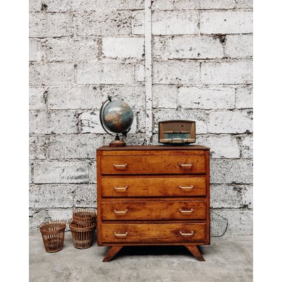 Grande commode en bois Olga N°154 - Bon état DEBONGOUT