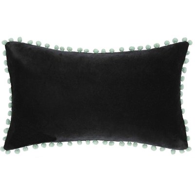 Housse de coussin velours de coton AVORIAZ FEBRONIE