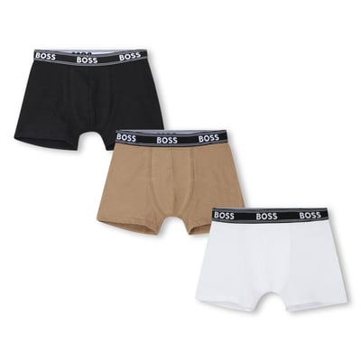 Lot de 3 boxers en jersey BOSS KIDSWEAR