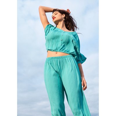 Pantalon ample avec plis LOLALIZA
