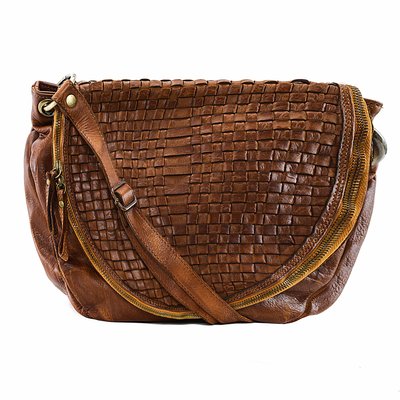 Sac à main en cuir vintage italien MISS BAYE OH MY BAG