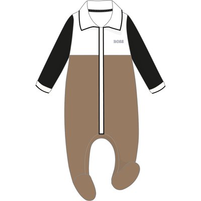 Pyjama tricolore à col polo BOSS KIDSWEAR