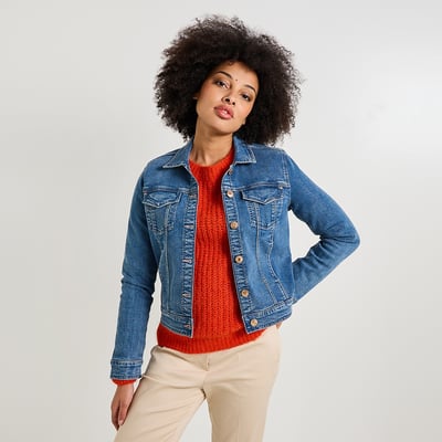 Veste en denim GRAIN DE MALICE