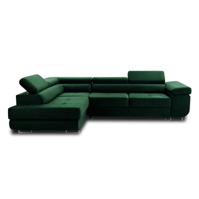 Canapé d'Angle Convertible en Velours 5 places - PABLO LISA DESIGN