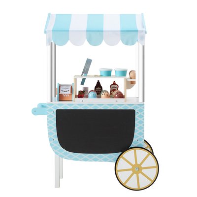 Chariot Bois Marchande Boules Glace TEAMSON KIDS