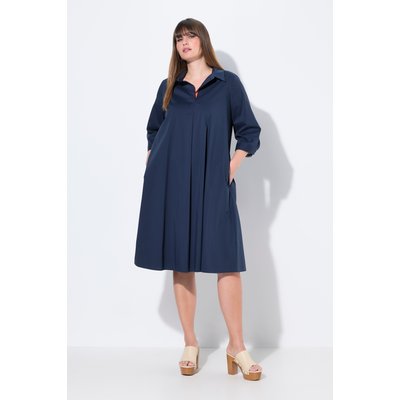 Robe tunique, manches 3/4 et col chemise ULLA POPKEN