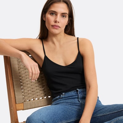 Débardeur à fines bretelles LA REDOUTE COLLECTIONS