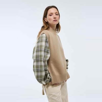 Pull sans manches à nouer MONOPRIX