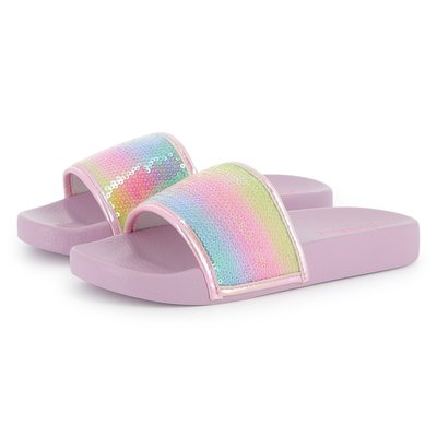 Claquettes à sequins irisés BILLIEBLUSH