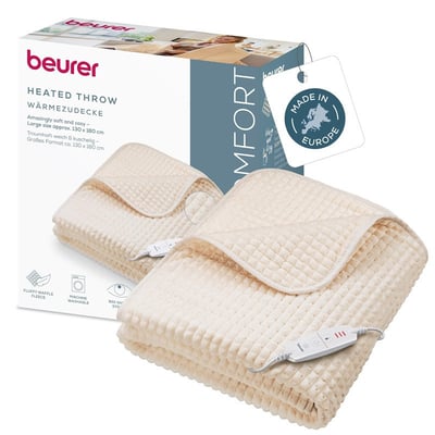 Couverture Chauffante - HD 72 Waffle ivoire BEURER