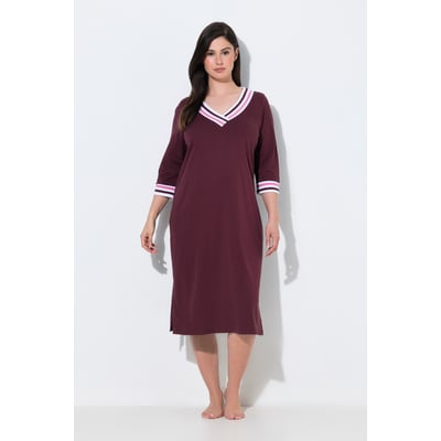 Chemise de nuit V, manches 3/4 ULLA POPKEN
