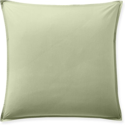 Taie d'oreiller percale de coton lavé unie, Elegance BATON ROUGE