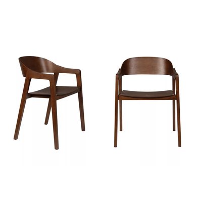 Lot de 2 chaises de repas en bois - WESTLAKE DUTCHBONE