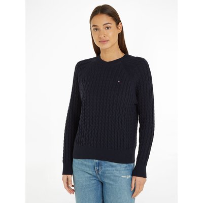 Trui met ronde hals en lange mouwen TOMMY HILFIGER