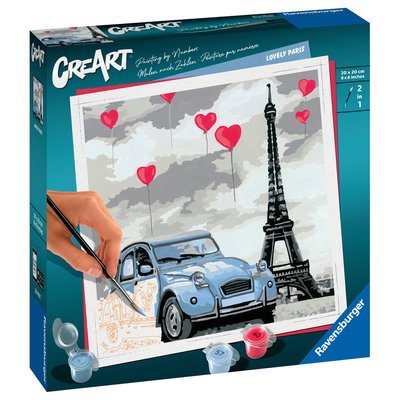 Creart Carre Paris - 20x20 cm RAVENSBURGER