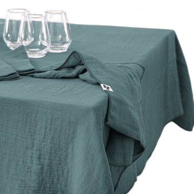 Nappe rectangle gaze de coton Gaia EDEN