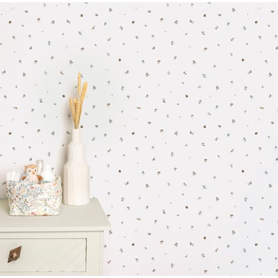 Papier peint pour enfant Petits champignons LITTLE DUTCH