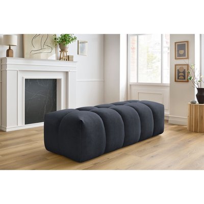 Pouf velours, MONT-BLANC BOBOCHIC