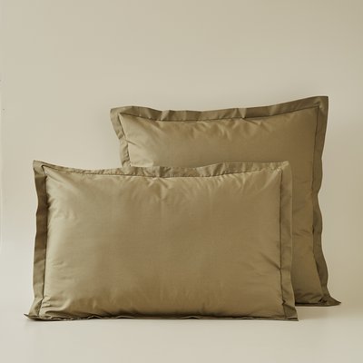 Taie d'oreiller en percale de coton LUMIERE SYLVIE THIRIEZ