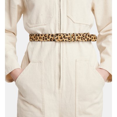 Ceinture Fine Hiesty Cuir Ou Poils Ras GALERIES LAFAYETTE