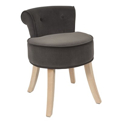Tabouret Eléonor En Velours TOILINUX