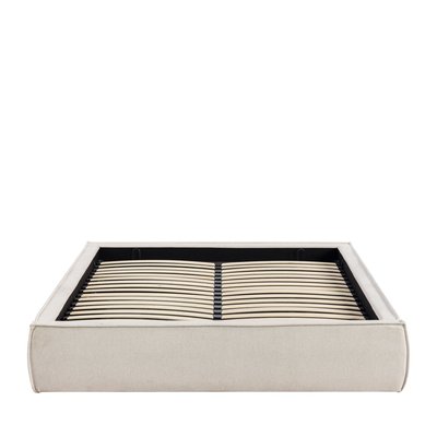 Lit coffre en tissu 160x200cm- LIBERIO DRAWER