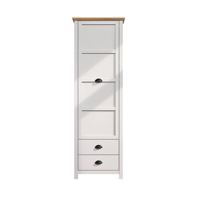 Armoire d'entrée 1 porte et 2 tiroirs L65 cm - LANDSIDE CALICOSY