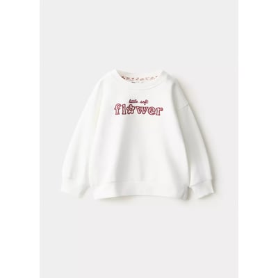 Sweat-shirt détail brodé MANGO BABY