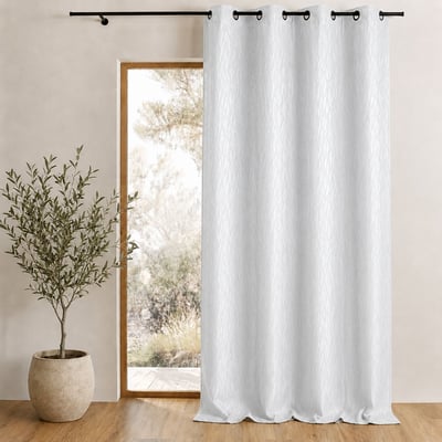 Rideau en jacquard fantaisie HOME MAISON