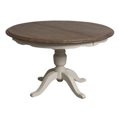 Table Ronde Extensible Pied Central - CHÂTEAU INTERIOR'S