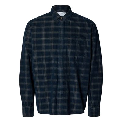 Chemise coton droite SELECTED