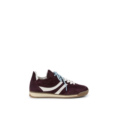 Modèle de baskets Mila en  daim et cuir lisse MARC O'POLO
