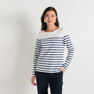 T-shirt col bateau GRAIN DE MALICE
