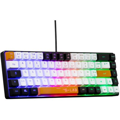 Clavier gamer KEYZ HYDRO FR NOIR/ORANGE/GRIS THE G-LAB