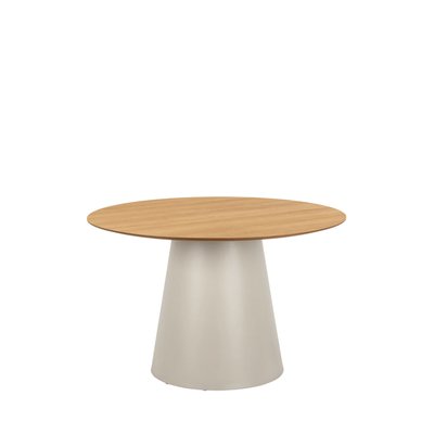 Table à manger 4 personnes ronde en bois - Parides DRAWER