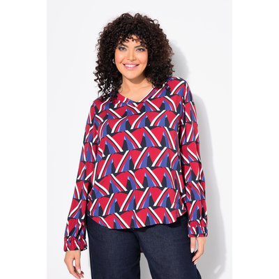 Blouse imprimé graphique ULLA POPKEN