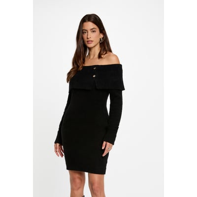 Robe tricot col bardot MORGAN