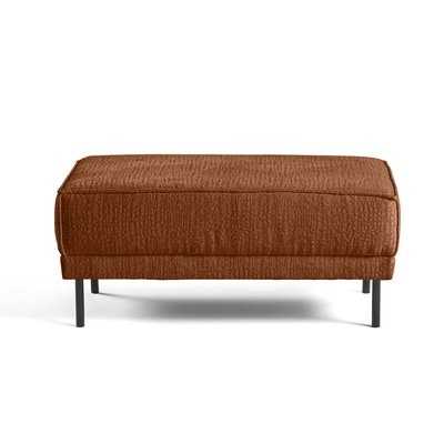 Pouf en Tissu velours relief  - CHARLIE LISA DESIGN
