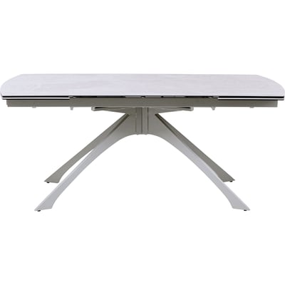 Table à rallonges en grès et acier, LANA KARE DESIGN