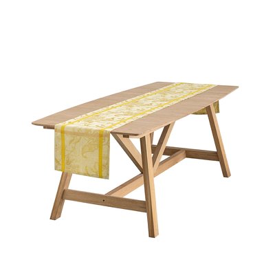 Chemin de table en Lin, À L'ORANGERIE LE JACQUARD FRANCAIS