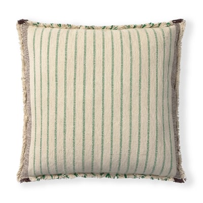 Coussin carré en coton Lines COLOR ON LORENA CANALS